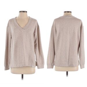 Orvis Light Beige V-Neck  pull over Sweater